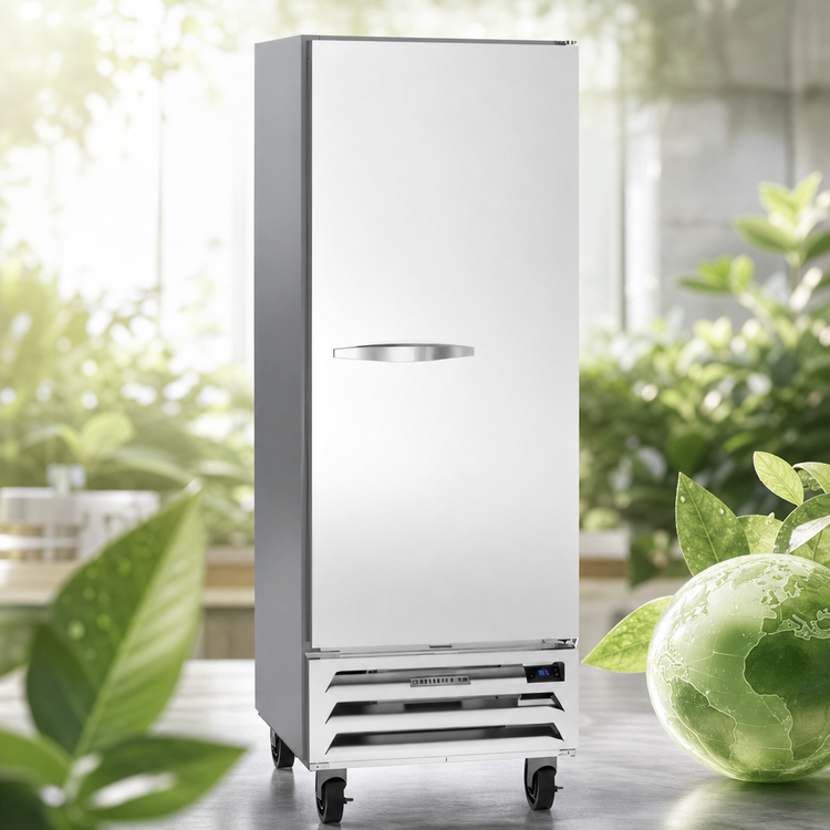 Product image #4 for Beverage-Air Vista® Series Bottom Mount Reach-In Refrigerator, 1 Section, Solid Door, 11.8 Cu. Ft.