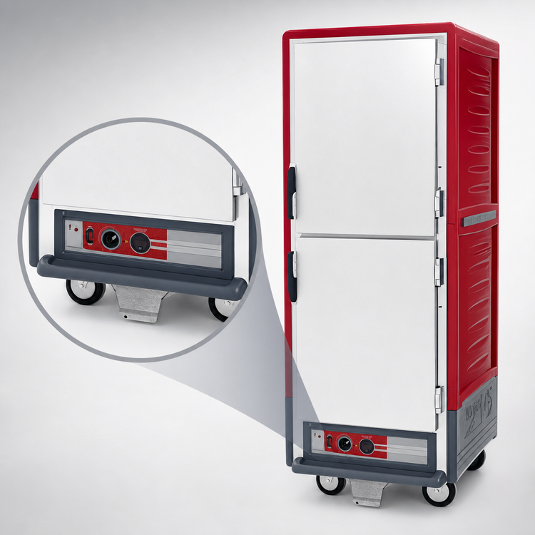 Product image #4 for Metro C5 3 Series Full-Height Moisture Heated Holding and Proofing Cabinet with Dutch Insulated Aluminum Doors