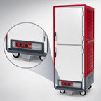 Thumbnail image #4 for Metro C5 Insulation Armour C539-MDS-L Mobile Moisture Heated Holding & Proofing Cabinet, Dutch Doors, 35-Pan Capacity