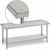 Thumbnail image #4 for Advance Tabco 144-Inch x 24-Inch 304 Stainless Steel Work Table with Adjustable Undershelf