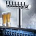 Thumbnail image #4 for Perlick Winged Bridge Countertop Glycol-Cooled Draft Tower, 8-Faucet Capacity, Polished Chrome