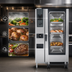 Thumbnail image #4 for RATIONAL iCombi Classic 20-Full Size Electric Combi Oven, 480V 3-Phase Floor Model
