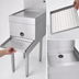 Thumbnail image #4 for Glastender DBSB-14 Stainless Steel Underbar Freestanding Blender Station with Drainboard Top, 14-Inch Wide x 29-Inch Deep