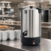 Thumbnail image #4 for Winco 100-Cup 304 Stainless Steel Commercial Coffee Urn with Dripless Faucet and Automatic Shut-Off