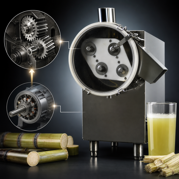 Product image #5 for JuiceMatic SC-4 Countertop Manual-Feed Sugarcane Juicer