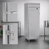 Thumbnail image #4 for Beverage Air P Series One-Section Reach-In Freezer, 21.01 Cu. Ft., Solid Lockable Door, Top-Mounted Self-Contained Refrigeration
