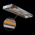 Thumbnail image #4 for Eagle RedHots 54-Inch Single High-Watt Unlighted Strip Heat Lamp with Rod-Type Element, 208V