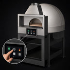 Thumbnail image #4 for Marra Forni Facade EF140G Enclosed Gas-Fired Brick Pizza Oven with 55-1/8-Inch Round Deck and Programmable Touchscreen