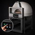 Thumbnail image #4 for Marra Forni Enclosed Facade Gas-Fired Brick Pizza Oven with 55-1/8-Inch Round Deck