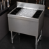 Thumbnail image #4 for Advance Tabco Underbar Basics Stainless Steel 24-Inch Cocktail Unit with 16-Inch Deep Ice Bin and 7-Circuit Cold Plate