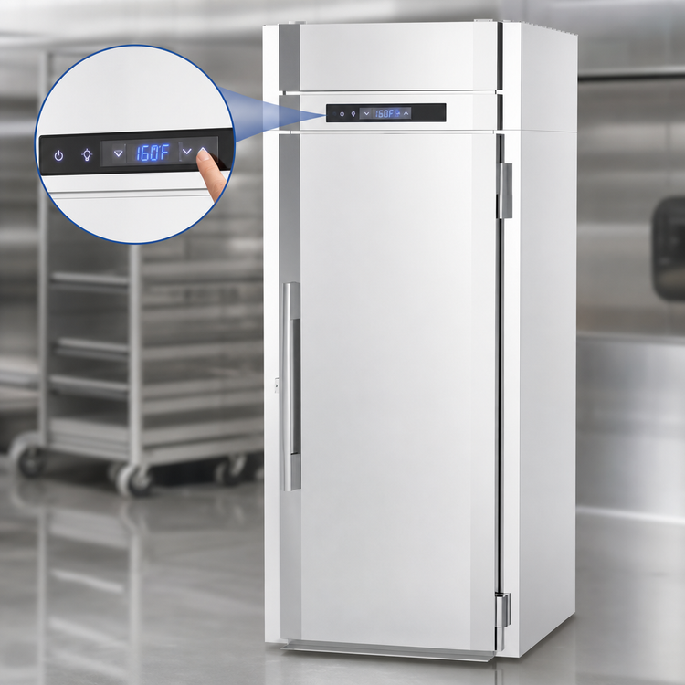 Product image #4 for Victory UltraSpec Roll-Thru Solid Door Warming Cabinet, 1-Section, Standard Depth
