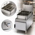 Thumbnail image #4 for Star-Max Heavy Duty Countertop Gas Fryer, 15 lb. Capacity, Twin Baskets