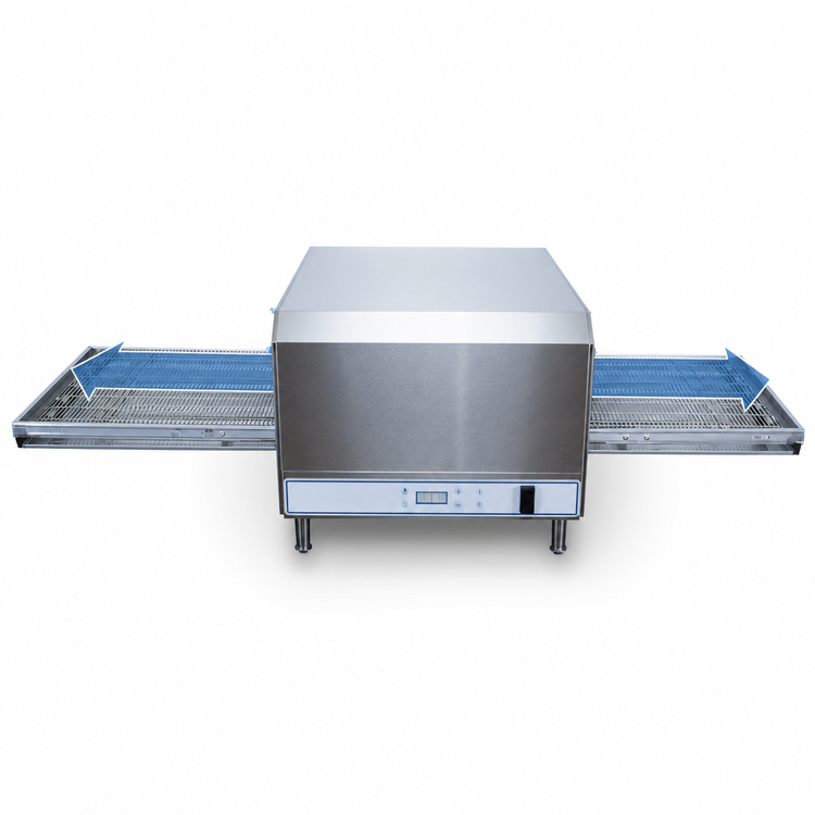 Product image #4 for Lincoln Foodservice Ventless Digital Countertop Conveyor Oven, Single Stack, 20-Inch Baking Chamber, 50-Inch Extended Conveyor