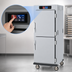 Thumbnail image #4 for Metro C5 9 Series Full-Height Pass-Thru Controlled Humidity Heated Holding and Proofing Cabinet with Solid & Glass Dutch Doors, 17 Pan Capacity, 120V