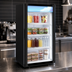 Thumbnail image #4 for Single-Section Countertop Glass Door Refrigerated Merchandiser, 5.97 Cu. Ft., Rear-Mount Self-Contained, Black