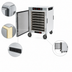 Thumbnail image #5 for Metro HotBlox™ Wide 8-Pan Half-Height Mobile Insulated Holding Cabinet, Solid Door, Analog Controls