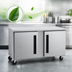 Thumbnail image #4 for Centerline 60-Inch Two-Section Compact Worktop Freezer with Solid Left/Left Doors