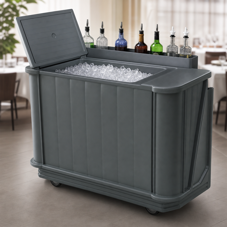 80-Lb Ice Sink With Cover