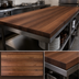 Thumbnail image #4 for John Boos Boos Block American Black Walnut Kitchen Countertop with Varnique Finish, 108 x 36 x 2-1/4 Inches