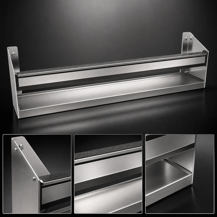 Product image #4 for Glastender SSR-29 29-Inch Single Speed Rail with Open Step-and-Rail Design