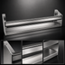 Thumbnail image #4 for Glastender SSR-29 29-Inch Single Speed Rail with Open Step-and-Rail Design