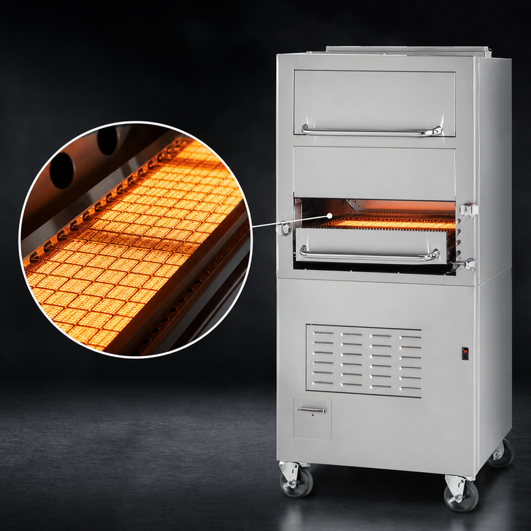 Product image #4 for Southbend 234R 34-Inch Free-Standing Double Deck Radiant Gas Broiler