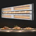 Thumbnail image #4 for Hatco Glo-Ray® Lighted Dual Infrared Strip Heater, 108 Inch, Aluminum, 6540W, 3-Inch Spacer