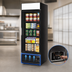Thumbnail image #4 for Turbo Air 27-Inch Single-Section Glass Door Merchandiser Freezer, 17.7 Cu. Ft., Bottom-Mount, Black