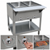 Thumbnail image #4 for Castle 45.7-Inch Open Well Electric Hot Food Table with 3 Wells for 12 x 20 Pans