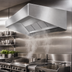 Thumbnail image #4 for Eagle Group SpecAir HES96-120 120-Inch Wall Type Exhaust-Only Commercial Kitchen Hood with Short Front