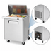 Thumbnail image #4 for Turbo Air M3 Series 27.5-Inch One-Section Mega Top Sandwich/Salad Prep Table, 12-Pan, Rear-Mount Self-Contained, 1 Door