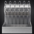 Thumbnail image #4 for Micro Matic USA Kronos KRONOS-6SSKR 6-Faucet Wall-Mount Glycol-Cooled Draft Beer Tower with Integrated Drip Tray