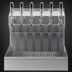 Thumbnail image #4 for Kronos 6-Faucet Wall-Mount Glycol-Cooled Draft Beer Tower with Integrated Drip Tray