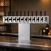 Thumbnail image #4 for Perlick Century 10-Faucet Wide Base Tee Draft Beer Tower, Countertop, Extra High, Glycol-Cooled, Polished Chrome