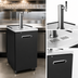 Thumbnail image #4 for Kelvinator Commercial 24-Inch 1-Door 1-Tower Draft Beer Dispenser, 9 Cu. Ft., Rear-Mounted Self-Contained Refrigeration
