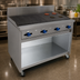 Thumbnail image #4 for Comstock-Castle F34-4RB 48-Inch Commercial Gas Radiant Char-Broiler Range with Cabinet Base