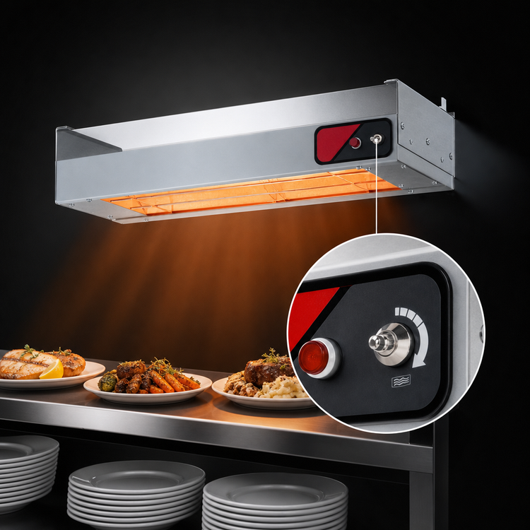 Product image #4 for Nemco 24-Inch Dual Infrared Strip Heater with Infinite Temperature Control