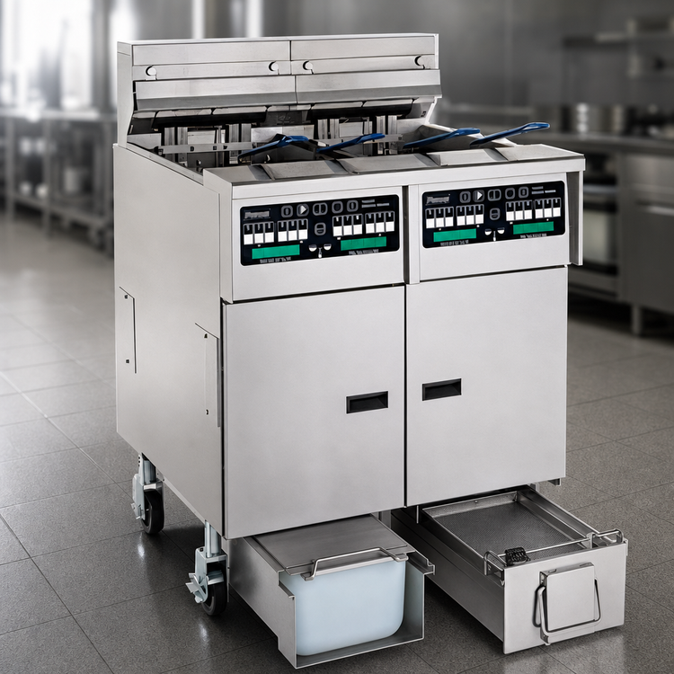 Product image #4 for Solstice Reduced Oil Volume Electric Fryer System with Built-In Filter Drawer