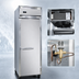 Thumbnail image #4 for Continental Refrigerator 1FNSS One-Section 20 cu. ft. Reach-In Freezer with Stainless Steel Interior and Exterior