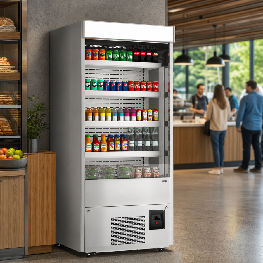 Open-Air Grab-and-Go Design
