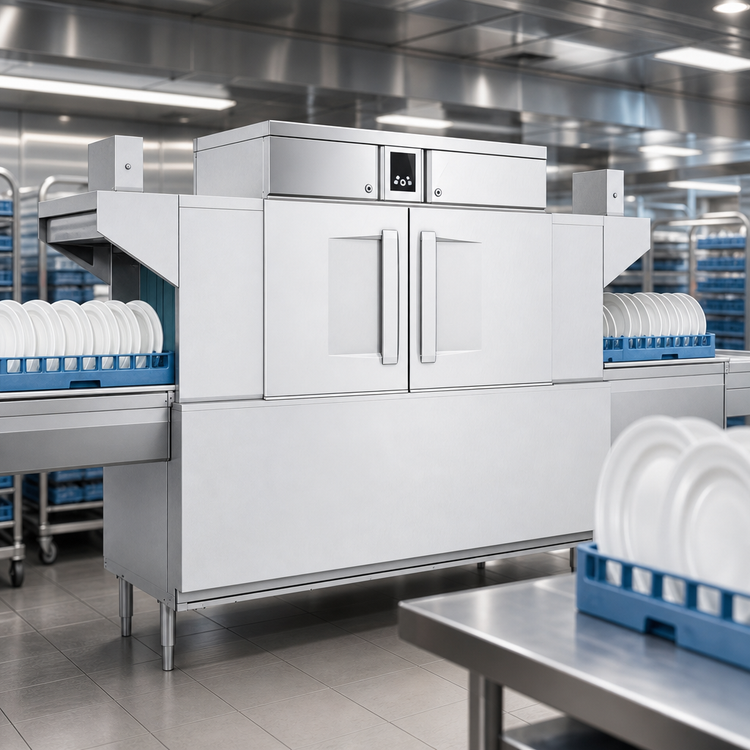 Product image #4 for Hobart CL64-BAS High Temperature Rack Conveyor Dishwasher