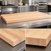 Thumbnail image #4 for John Boos Boos Block 144 Inch x 48 Inch Edge Grain Maple Kitchen Countertop, 1-3/4 Inch Thick, Varnique Finish