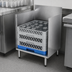 Thumbnail image #4 for CHOICE Underbar Glass Rack Storage Unit, Open Top, 18 W x 24 D, Open Front Base