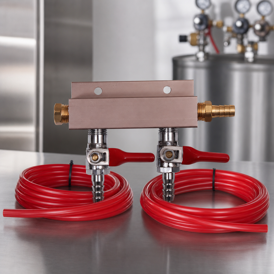 Red Gas Tubing Included
