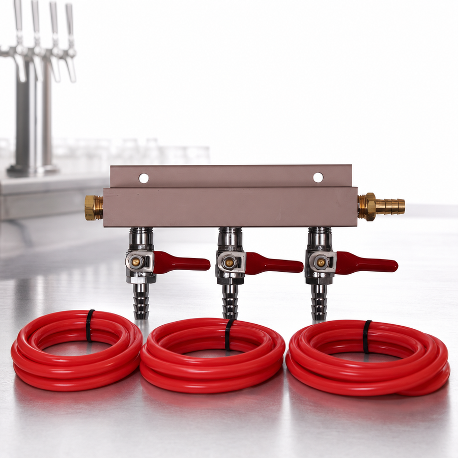 Red Gas Tubing Included