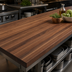 Thumbnail image #4 for John Boos Boos Block American Black Walnut Edge Grain Countertop, 120-Inch x 32-Inch
