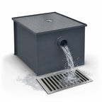 Thumbnail image #4 for John Boos GT-50 Grease Interceptor, 50 lb Capacity, 25 GPM, 3-Inch No-Hub Connections