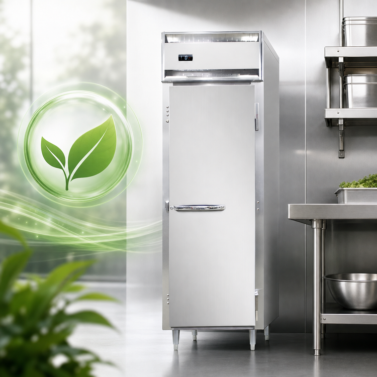 Product image #4 for Continental Refrigerator D1FN Designer Line One-Section Standard Depth 21.0 cu. ft. Reach-In Freezer with Stainless Steel Front