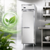 Thumbnail image #4 for Continental Refrigerator D1FN Designer Line One-Section Standard Depth 21.0 cu. ft. Reach-In Freezer with Stainless Steel Front