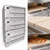 Thumbnail image #4 for Bakers Pride Super Deck Series Triple-Deck Gas Pizza Deck Oven, 36 Inch x 34-1/2 Inch Bake Deck
